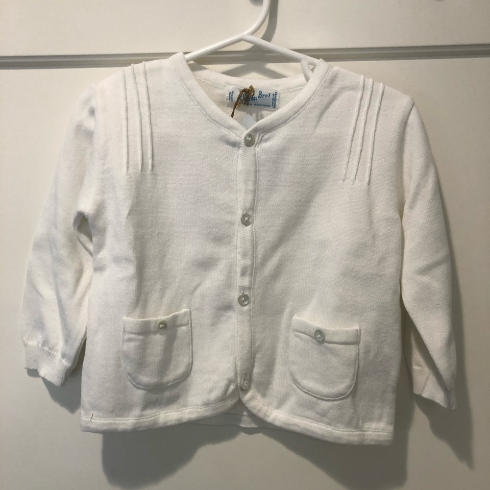 Feltman Brothers white sweater